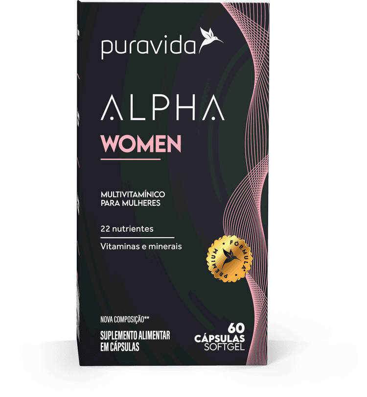 Alpha Women - multivitamínico para mulheres Cartucho de Alpha Women 60 cápsulas