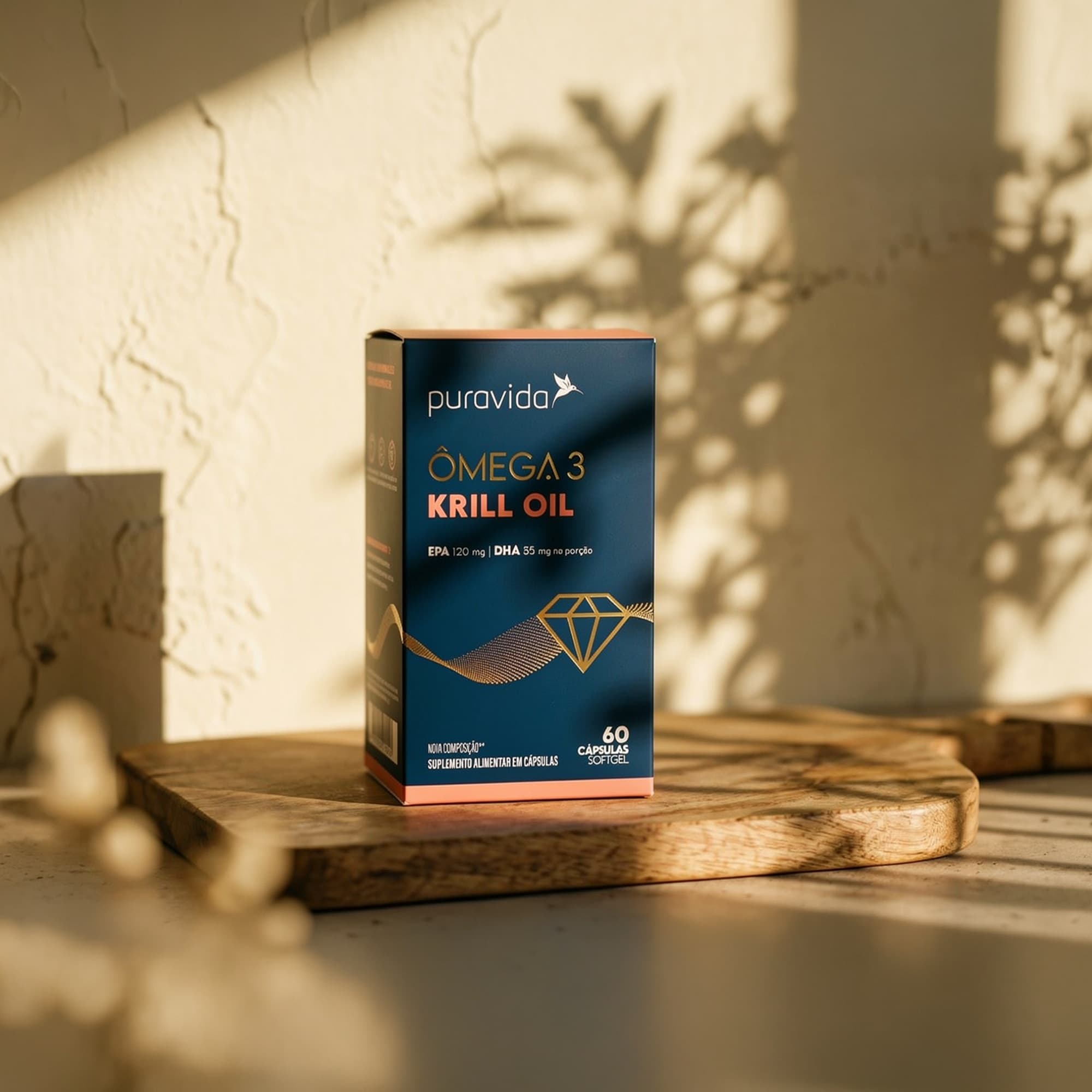 Ômega 3 Krill Oil Puravida Ômega 3 Krill Oil Puravida