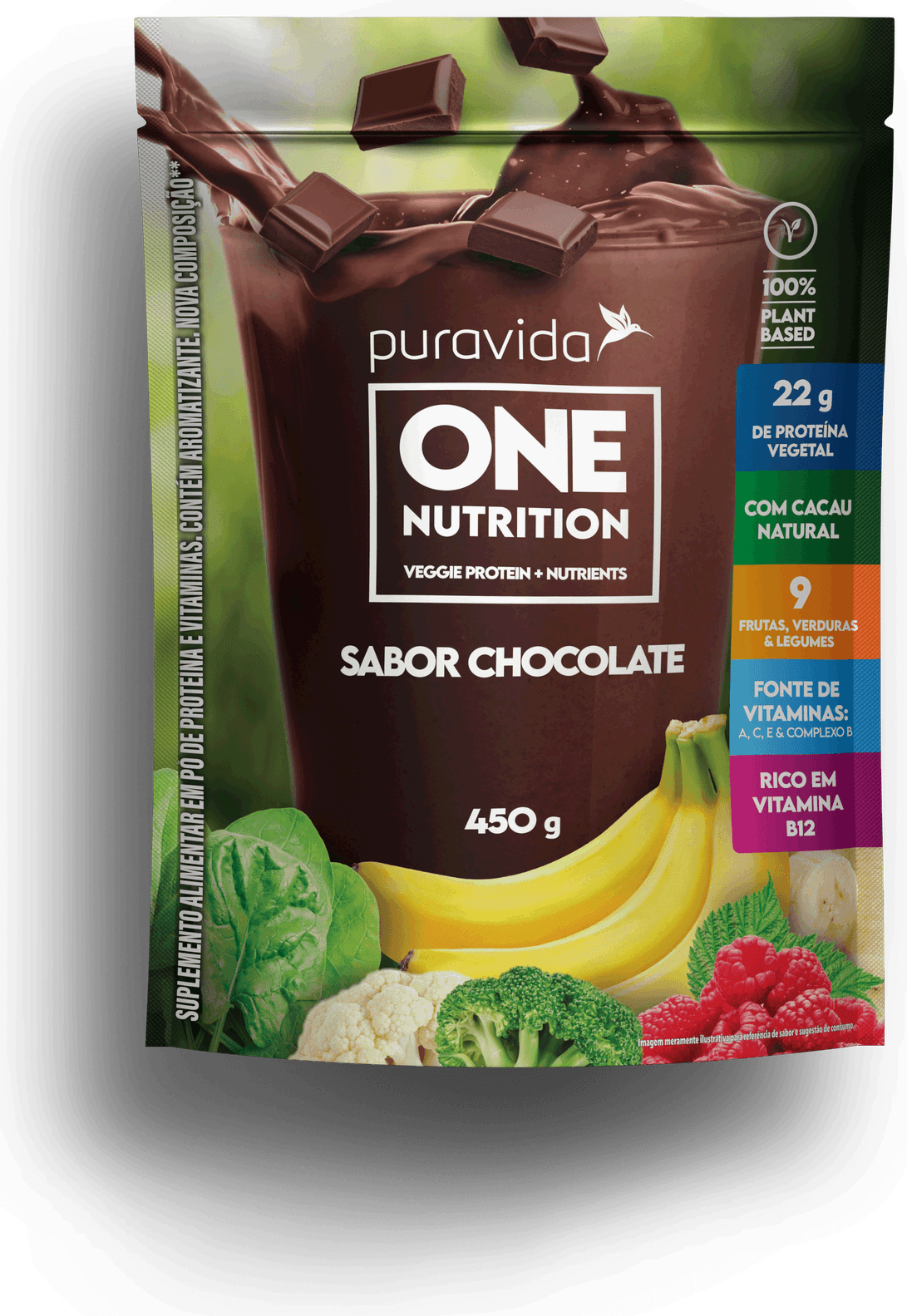 ONE Nutrition Chocolate 450g ONE Nutrition Chocolate 450g
