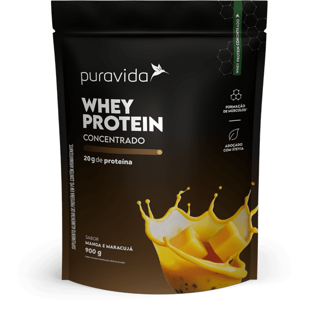 WHEY PROTEIN MANGA E MARACUJA WPC WHEY PROTEIN MANGA E MARACUJA WPC