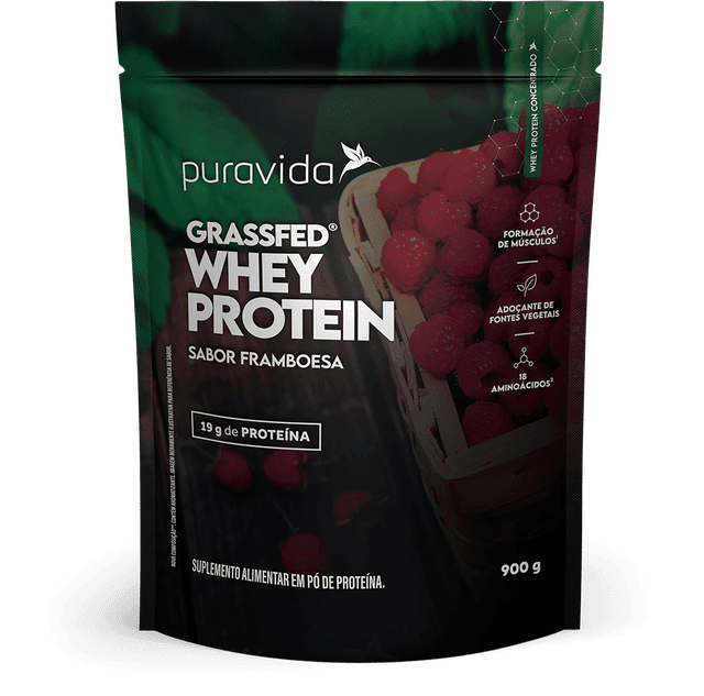 Whey Protein Grassfed Framboesa Whey Protein Grassfed Framboesa