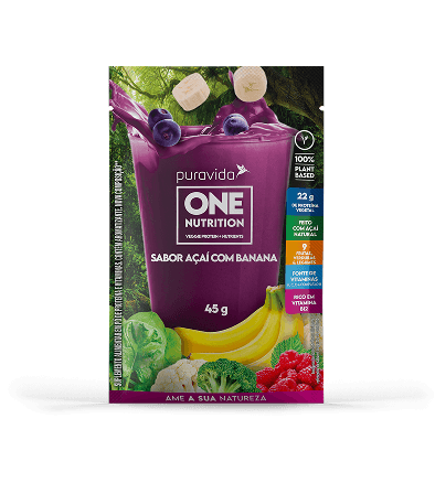 Pouch One Nutrition sabor açaí Pouch One Nutrition sabor açaí