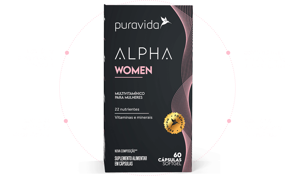 Alpha Women - multivitamínico para mulheres Cartucho de Alpha Women 60 cápsulas