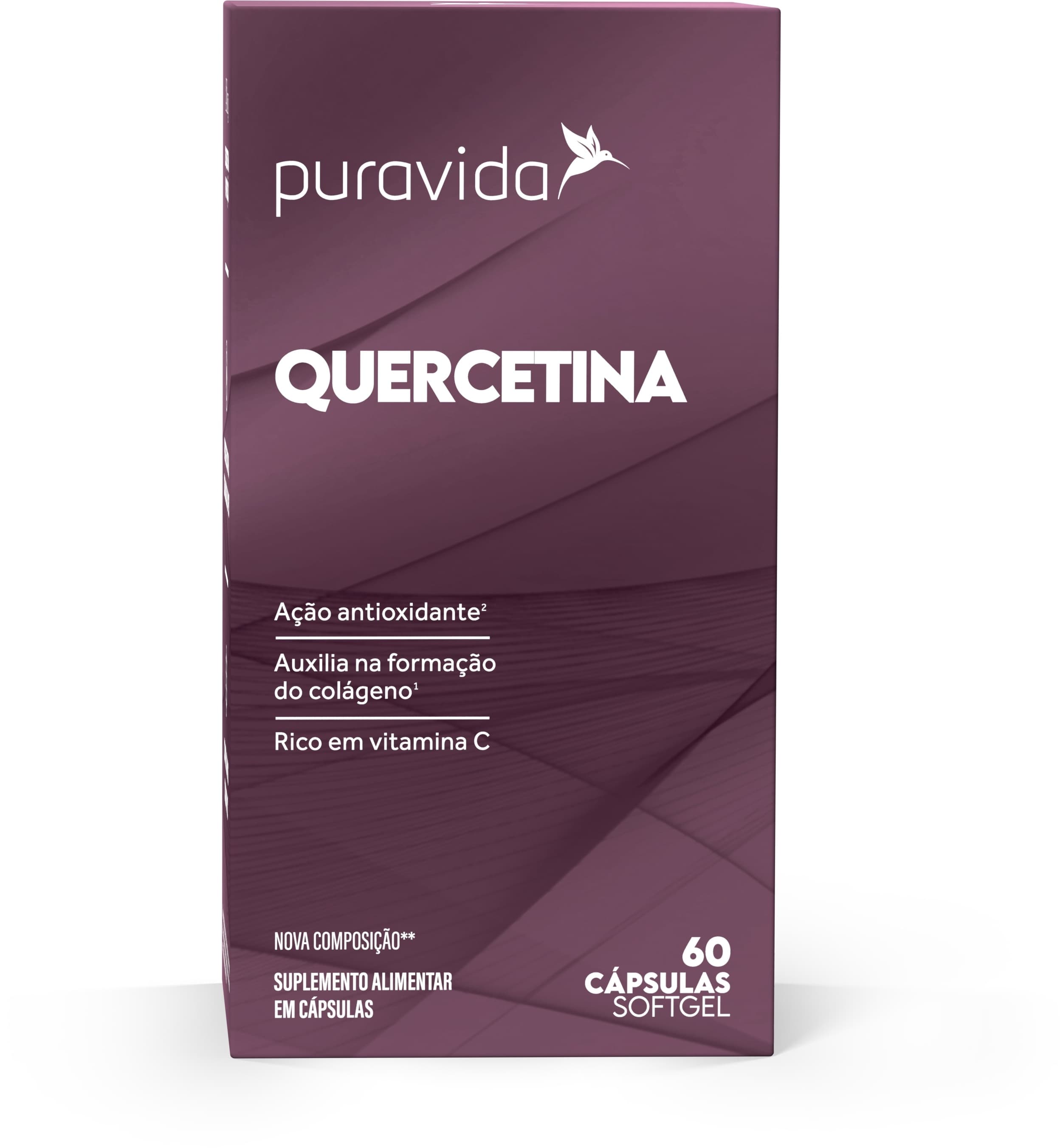 Quercetina Puravida Caixa do suplemento Quercetina Puravida