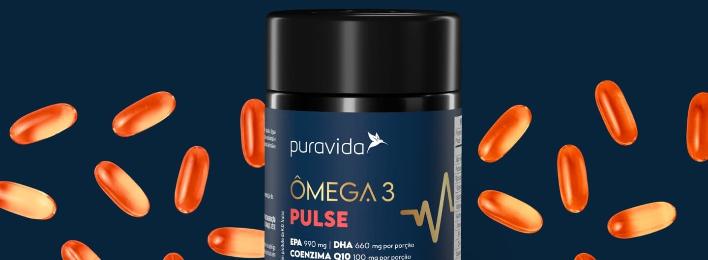 Ômega 3 Pulse com Coenzima Q10 Ômega 3 Pulse com Coenzima Q10