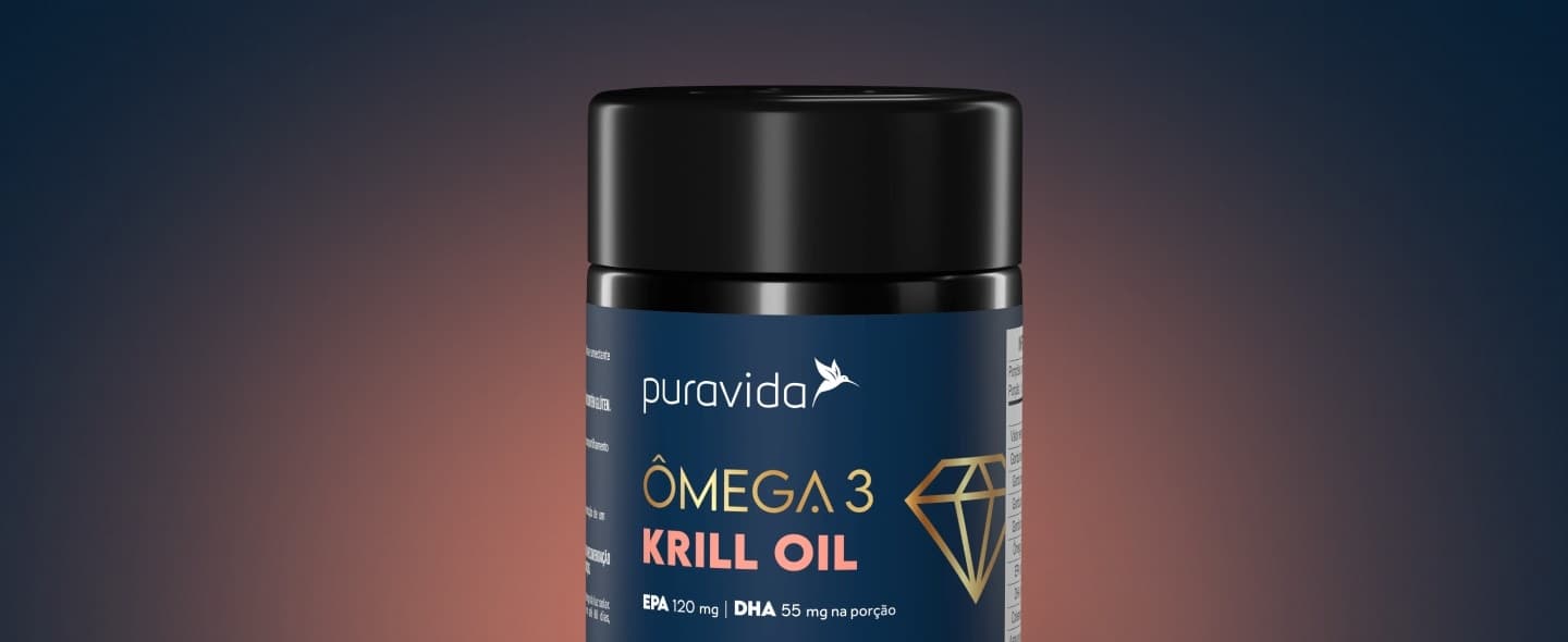 Ômega 3 Krill Oil Puravida Ômega 3 Krill Oil Puravida