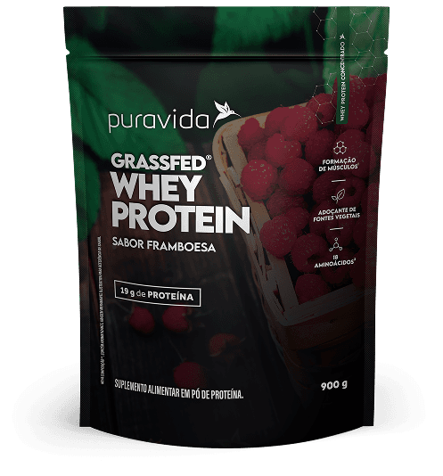 Whey Grassfed Framboesa 900g Whey Grassfed Framboesa 900g