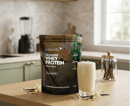 Whey Vanilla preparado na cozinha Whey Vanilla preparado na cozinha