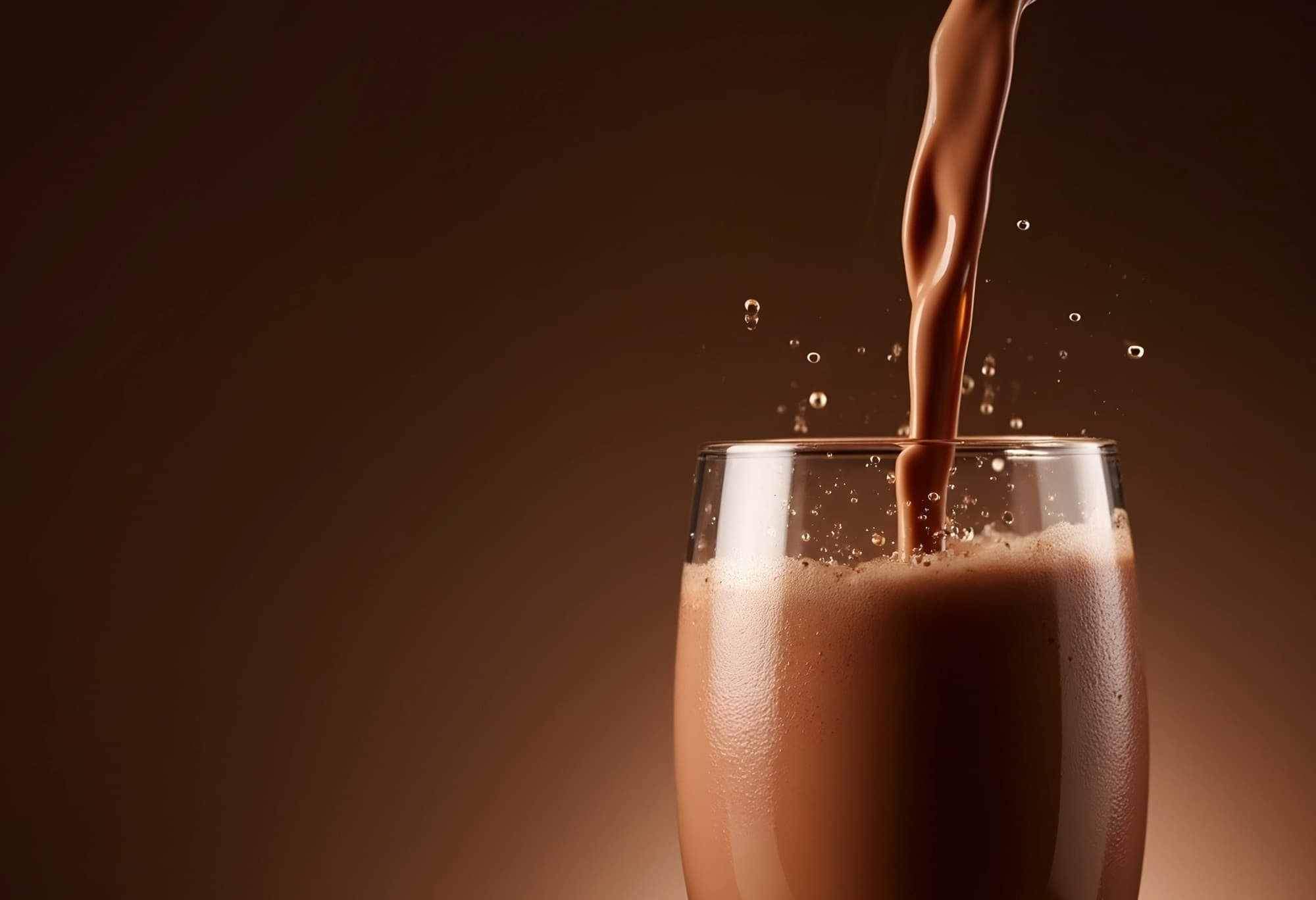Collagen Protein sendo preparado no copo Collagen Protein sendo preparado no copo