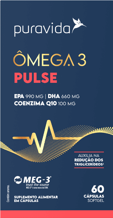 Ômega 3 Pulse 60 cápsulas Ômega 3 Pulse 60 cápsulas