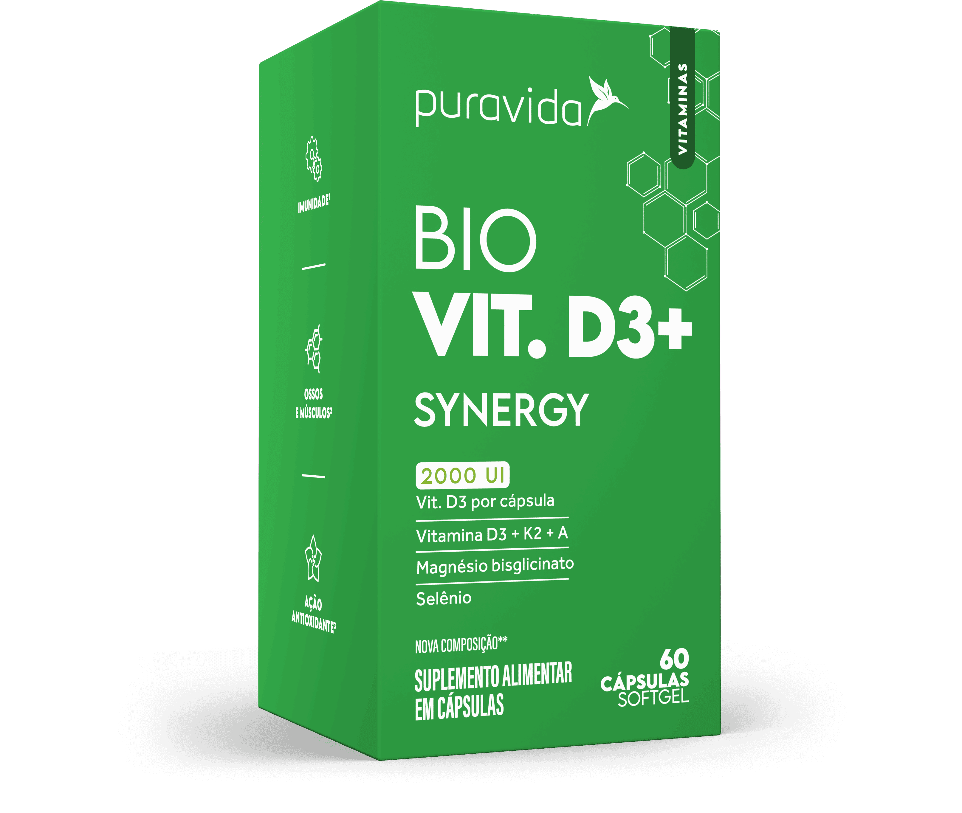 Bio Vit D3+ Synergy Cartucho do Bio Vit D3+ Synergy