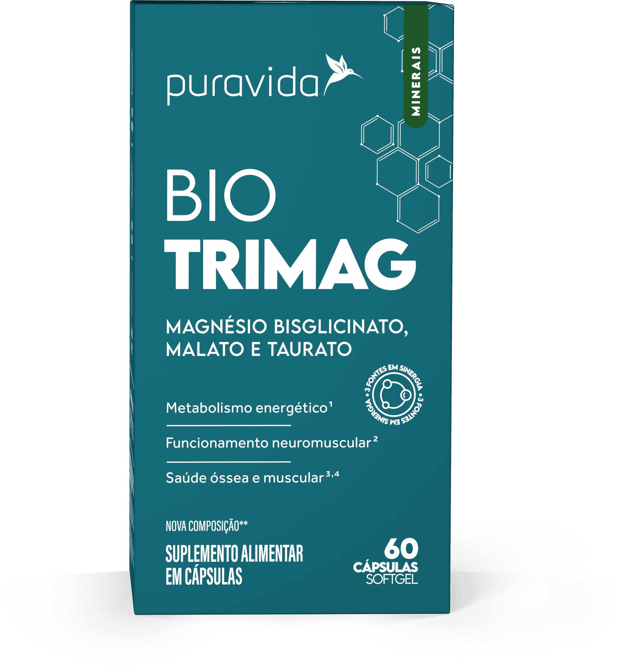 Cartucho Bio Trimag 60 cápsulas