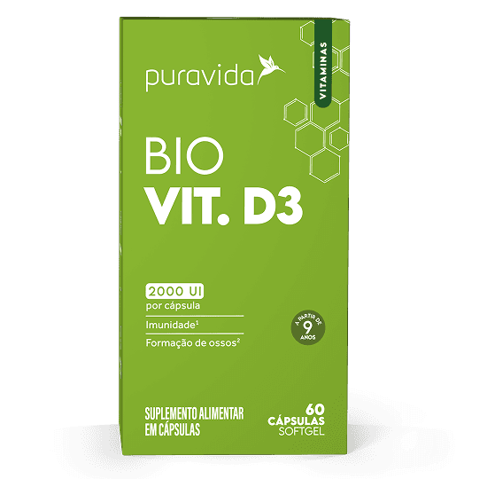 Bio Vit. D3 30 cápsulas Caixa de Bio Vit. D3 30 cápsulas