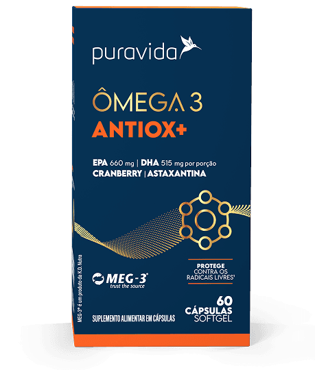 Ômega 3 Antiox+ 60 cápsulas Ômega 3 Antiox+ 60 cápsulas